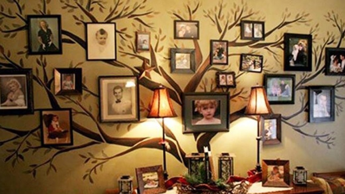 Family Tree Wall Art Wonderfuldiy12