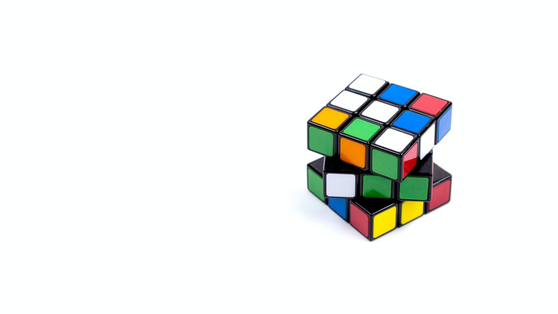 Unsplash equation rubik's cube