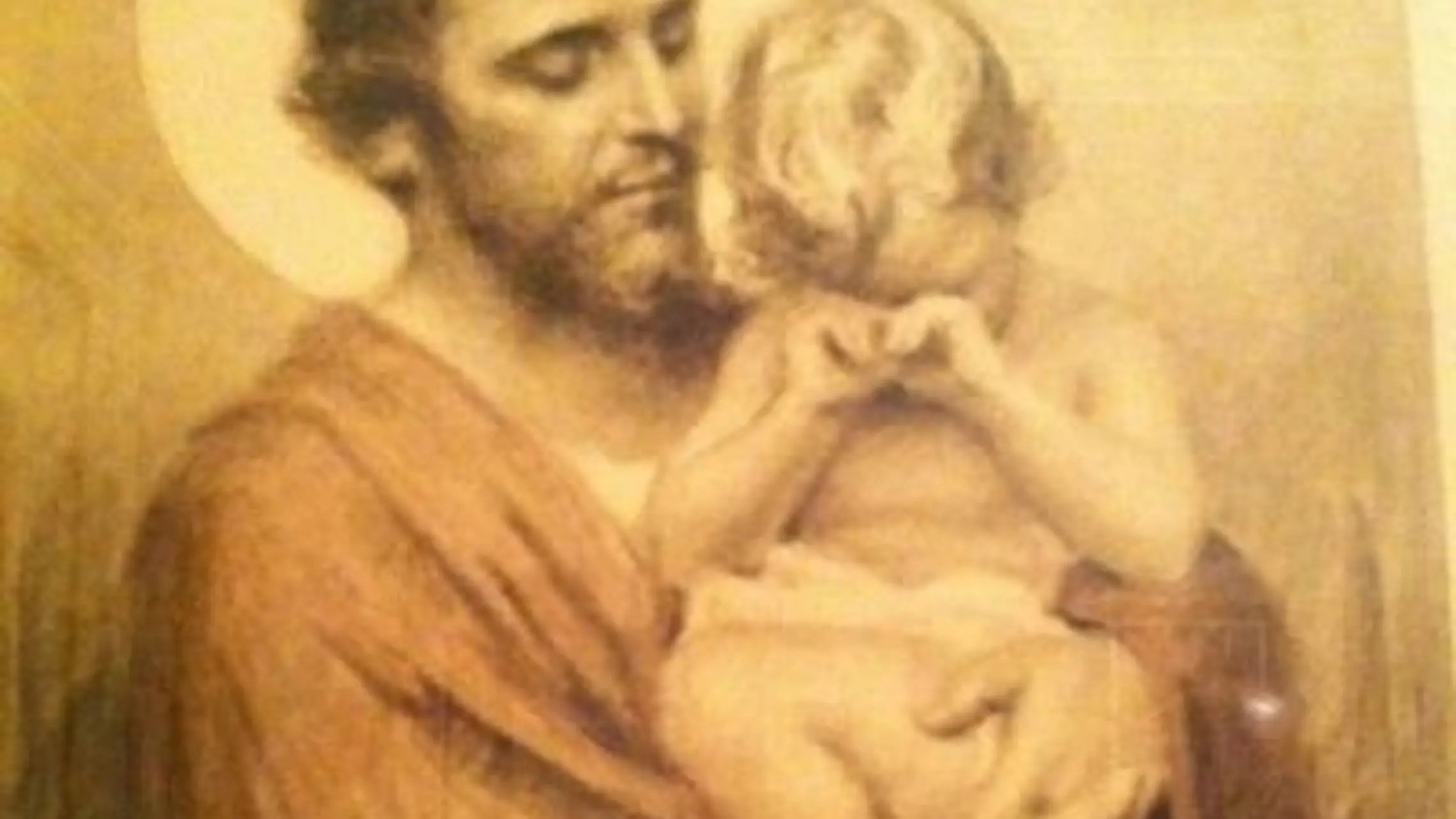 St Joseph And Crying Jesus