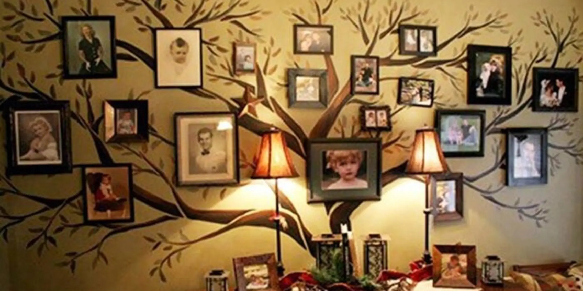 Family Tree Wall Art Wonderfuldiy12
